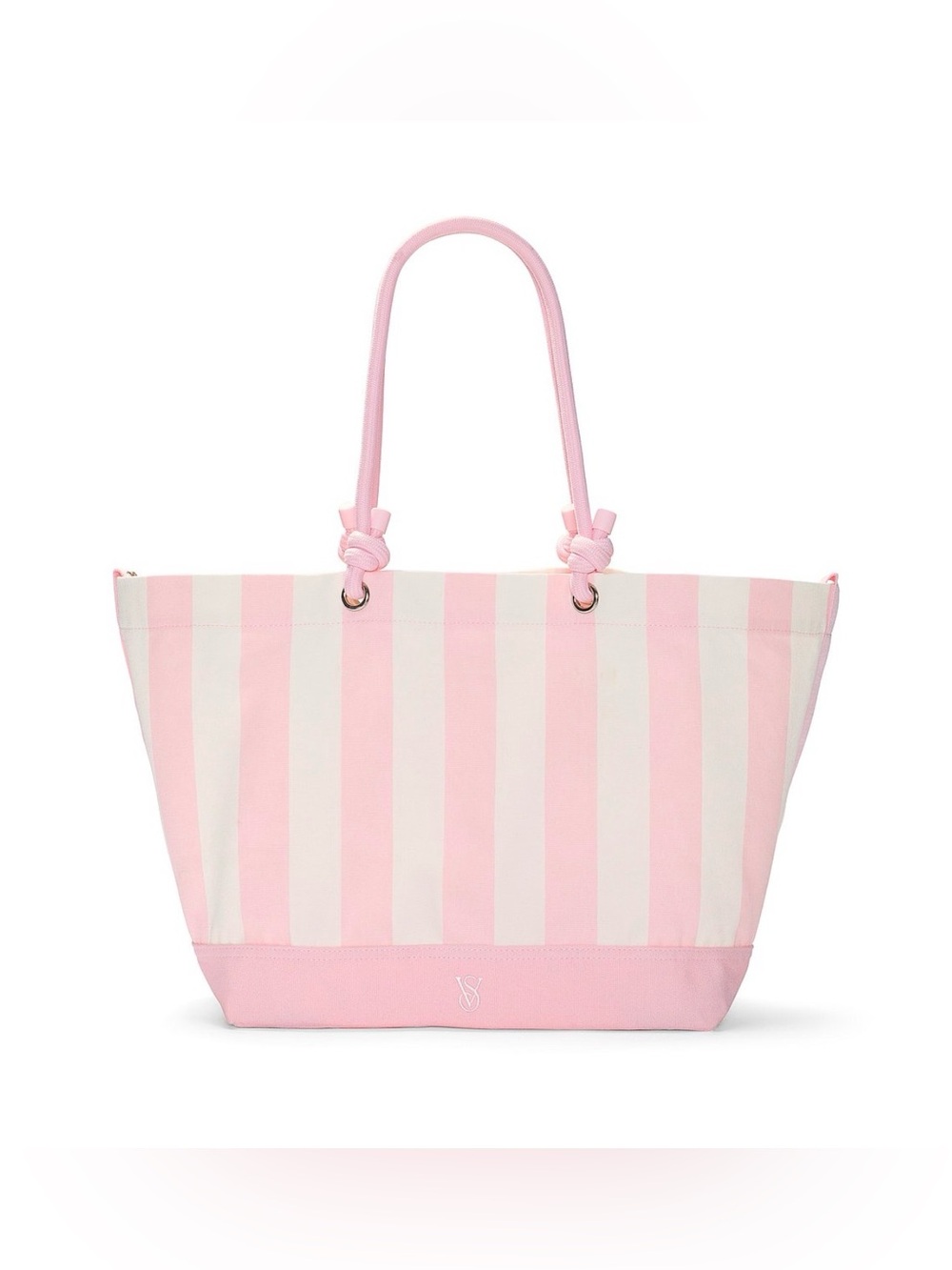 Heritage Stripe Rope Handle Tote Bag